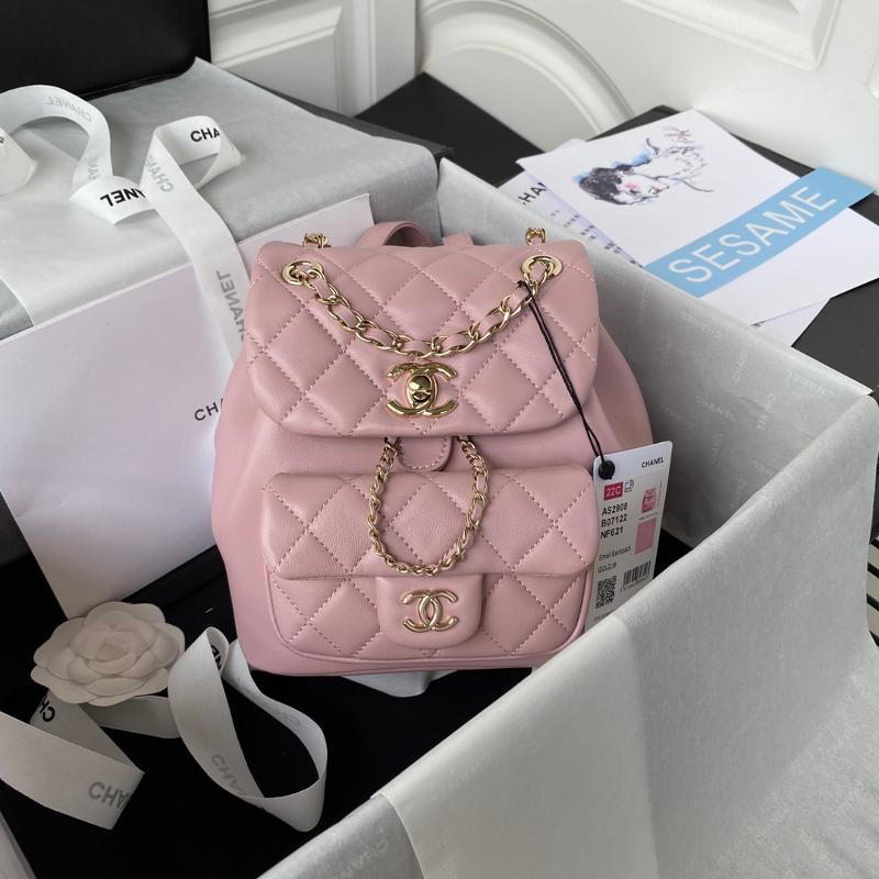 Chanel BackPacks AS2908 Sheepskin Pink